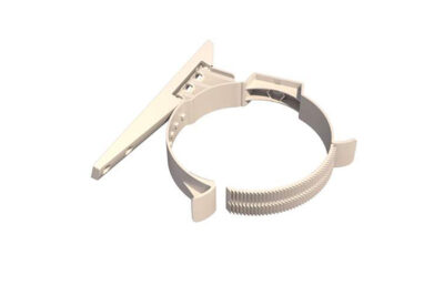 Ubbink dakbeschotbeugel Ø100-131 mm PP wit