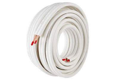 AircoTube koelleiding geïsoleerd Ø 1/4" x 3/8" (rol 30mtr) - AircoTube koelleiding geïsoleerd Ø 3/8" x 5/8" (rol 30mtr)